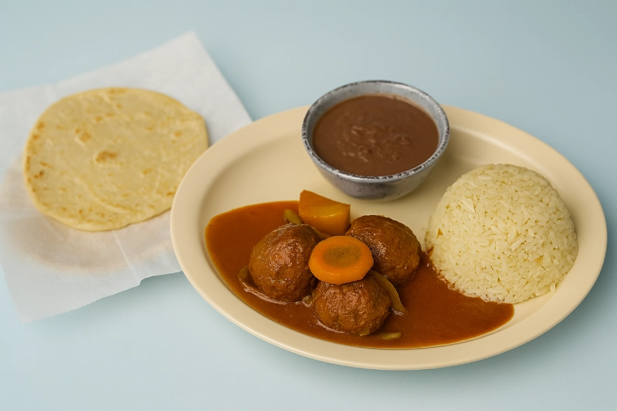 Albondigas de res