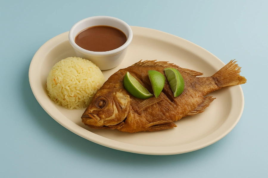 Pescado frito